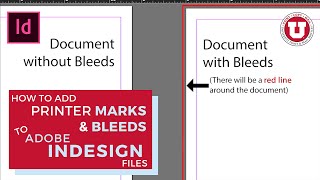 How to Add Printer Marks amp Bleeds to Adobe InDesign [upl. by Morez447]