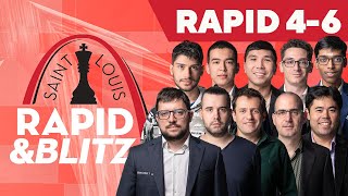 2024 Saint Louis Rapid amp Blitz Day 2  GrandChessTour [upl. by Ahsiuqram]