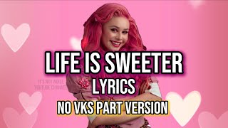 Ruby Rose Turner Descendants Cast  LIFE IS SWEETER Lyrics From Descendants 4 NO VKS PART VERSION [upl. by Wein]