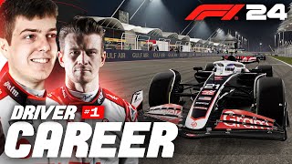 OUR NEW JOURNEY BEGINS F1 24 Driver Career Mode  Part 1 [upl. by Rodavlas]