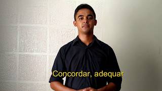 Concordar adequar EM LIBRAS variante 02 [upl. by Dennet]