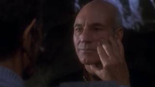 Sarek Transferred Michaels Katra to Picard During their Mind Meld in Star Trek TNG [upl. by Amaryllis139]