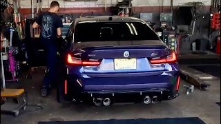 We Installed Catless Downpipes on my G80 M3  Full Install Rundown [upl. by Clerc605]