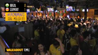 Crowd Reactions from Germany 71 Brazil at Walkabout Temple [upl. by Cantu]