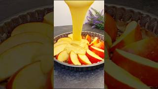 ¡Una tarta de manzana que se deshace en la boca receta manzana shorts asmr [upl. by Quint]