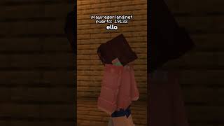 Poseí un cuerpo en mi server de Minecraft [upl. by Enilada410]