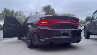 DODGE CHARGER SRT HELLCAT REDEYE JAILBREAK COLD START amp PULLS V8 SUPERCHARGED FAST WIDEBODY 2022 [upl. by Naujuj51]