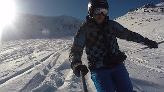 GoPro Hero 4  Freeride Ax 3 Domaines [upl. by Nalid]