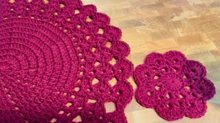 COMO TEJER PORTAVASOS A CROCHET 🧶 PASO A PASO FACIL Y RAPIDO [upl. by Olatha]