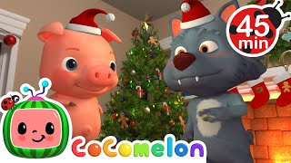 Animal Merry Christmas 🐷🎄  Christmas Songs for Kids  CoComelon Nursery Rhymes amp Kids Songs [upl. by Tedmund]