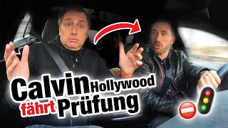 Praktische Führerscheinprüfung mit Calvin Hollywood 😳  Fischer Academy [upl. by Wilkens797]