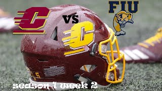 Rebuilding The Chippewas ep 2  Cmu at Fiu week 2 [upl. by Intyre]