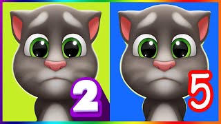 My Talking Tom 2 vs My Tom 5  Gameplay Walkthrough Part 1 [upl. by Ardnalac613]