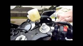 How to Bleed Motorcycle Brakes HD [upl. by Nnomae]