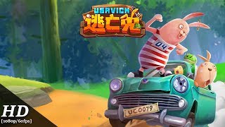 Runaway Rabbit Usavich Android Gameplay 60fps [upl. by Yenhpad917]