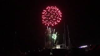 Mersea Island Regatta Fireworks 2018 [upl. by Janith]