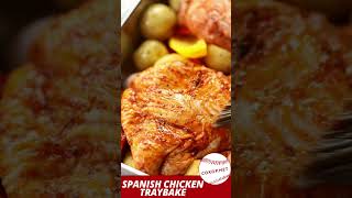 Spanish Chicken Traybake Recipe – Easy amp Tasty [upl. by Ryley]