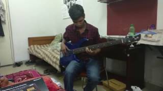 Malare Mounama bass coverfretless bass [upl. by Frannie148]