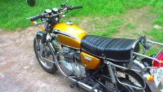 1973 Honda cb 250 [upl. by Arada]