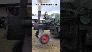 Little Case Steam Engine Working Hard at Williams Grove Steam Extravaganza [upl. by Annovy]