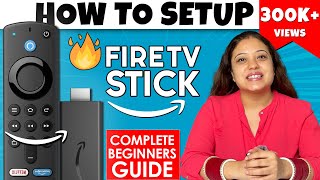 How to Setup Amazon Fire Tv Stick  Step by Step Guide  Detailed In Hindi [upl. by Fiertz571]