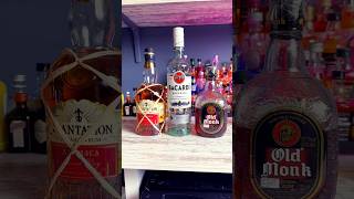 Rum collection in home bar rum oldmonk bacardi [upl. by Olonam42]