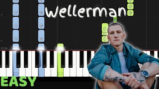 How to play Wellerman  EASY Piano Tutorial  Tunes With Tina [upl. by Huppert]