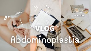 Vlog Abdominoplastia Como está a cicatriz e vamos falar sobre abaulamento muscular [upl. by Laughlin337]