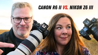 Canon R6 Mark II vs Nikon Z6 III  Battle of the Sixes [upl. by Imij]