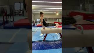 Ginnastica artistica 😍 voi che sport fate  ginnasticaartistica olympics sport [upl. by Aryk]