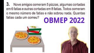 OBMEP 2022  QUESTÃO 3  NÍVEL 2 [upl. by Halyk]