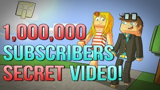 1000000 Subscribers SECRET Video  TheDiamondMinecart [upl. by Katerina470]