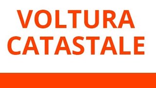 voltura catasto telematica  esempio di compilazione di una riunione di usufrutto [upl. by Garlan]