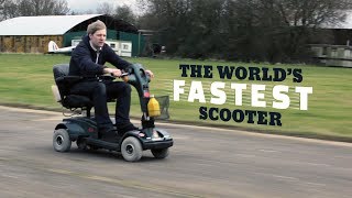 This Insane Inventor Built The Worlds Fastest Mobility Scooter  Colin Furze [upl. by Anerak126]