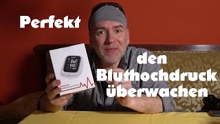 ✅Sinocare Blutdruckmessgerät für Bluthochdruck Digitales Display Messgerät zur Überwachung Test [upl. by Alduino]