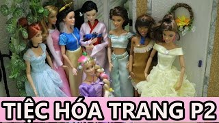 Cuộc sống búp bê Barbie  Tiệc hóa trang ở nhà búp bê barbie  Tập 2  Anh Anh Channelcom [upl. by Olympie]