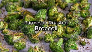 Perfect Parmesan Roasted Broccoli – Easy amp Healthy Side Dish Recipe [upl. by Oruhtra302]