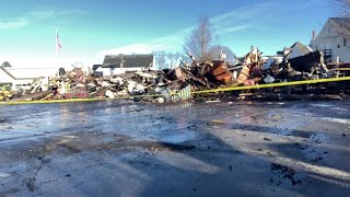 Popular Wolfeboro grocery store destroyed in fire [upl. by Ariajay]