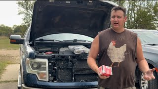 Oil change 2014 f150 King Ranch 50 [upl. by Veriee530]