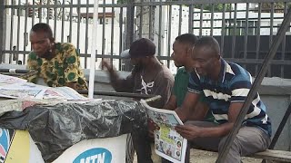 Young Nigerians share hopes for new president [upl. by Nicholle]