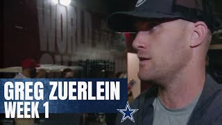 Week 1 Greg Zuerlein Postgame  Dallas Cowboys 2021 [upl. by Aicela]