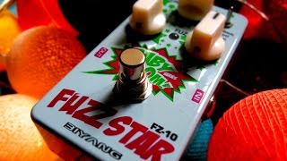 Biyang Fuzz Star FZ 10 Demo [upl. by Eelah628]