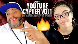 MY DAD REACTS TO Crypt  YouTube Cypher ft Randolph Vin Jay Hi Rez CHVSE FabvL Scru REACTION [upl. by Ahsimik]