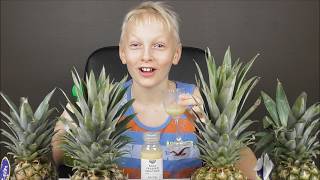 TESTAR KALLPRESSAD SMOOTHIE  ANANAS amp KOKOS [upl. by Jacqui]