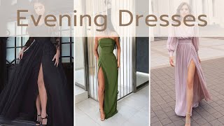 Evening Dresses  Evening Gowns For Women  FORMAL EVENING DRESSES [upl. by Coopersmith]