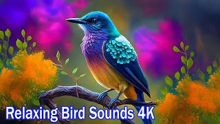 Relaxing Bird Sounds 4K  Birds Singing Heal Stress Anxiety and Depression Heal the Mind [upl. by Pharaoh425]