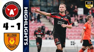 Hillerød Fodbold vs FC Midtjylland 14 Highlights  Hillerød mod FCM Højdepunkter  Pokalen 2024 [upl. by Bronson]