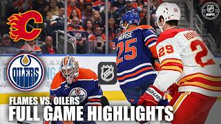 Calgary Flames vs Edmonton Oilers  Full Game Highlights  NHL on ESPN [upl. by Ttoile]