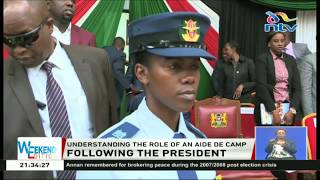 Leutenant Colonel Rachel Nduta becomes the first female aide de camp to the president [upl. by Kennedy]