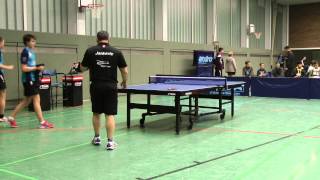 56 Sandor Jankovic vs Karl Walter  HRL Bergneustadt vs Velbert  14032015  14032015 [upl. by Adnylam]